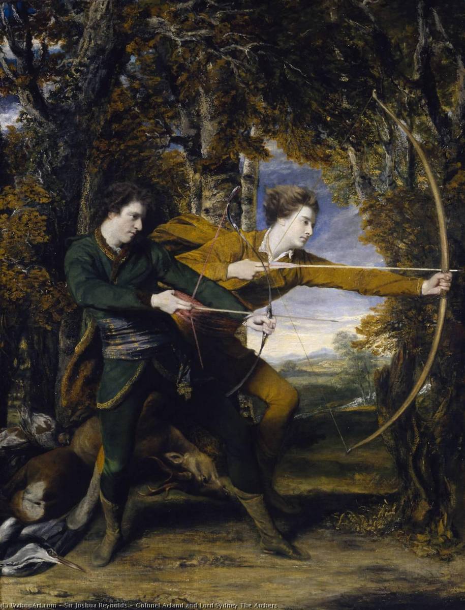 Colonel Acland And Lord Sydney The Archers — Sir Joshua Reynolds