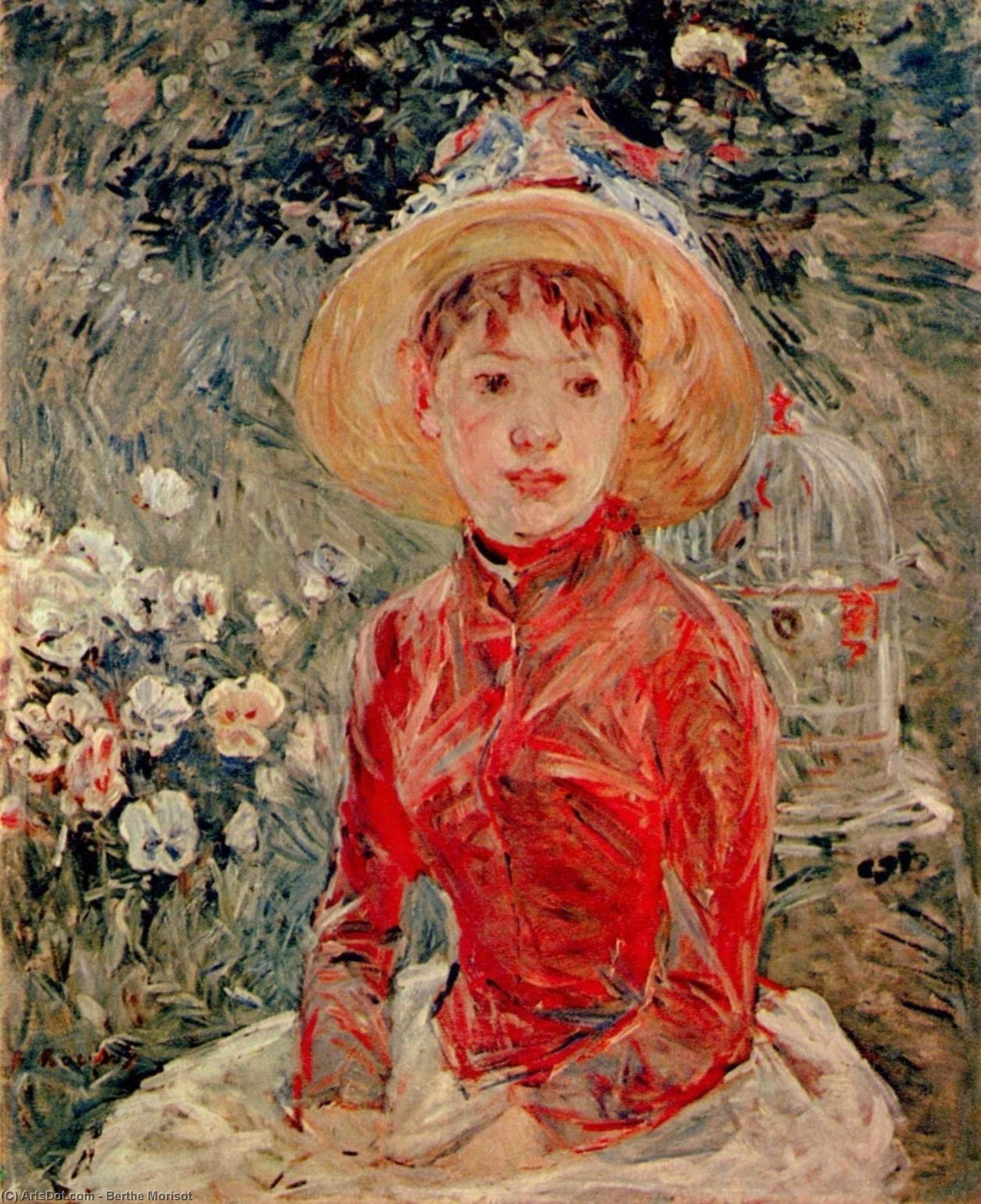 The Red Jacket. Mlle Isabelle Lambert — Berthe Morisot