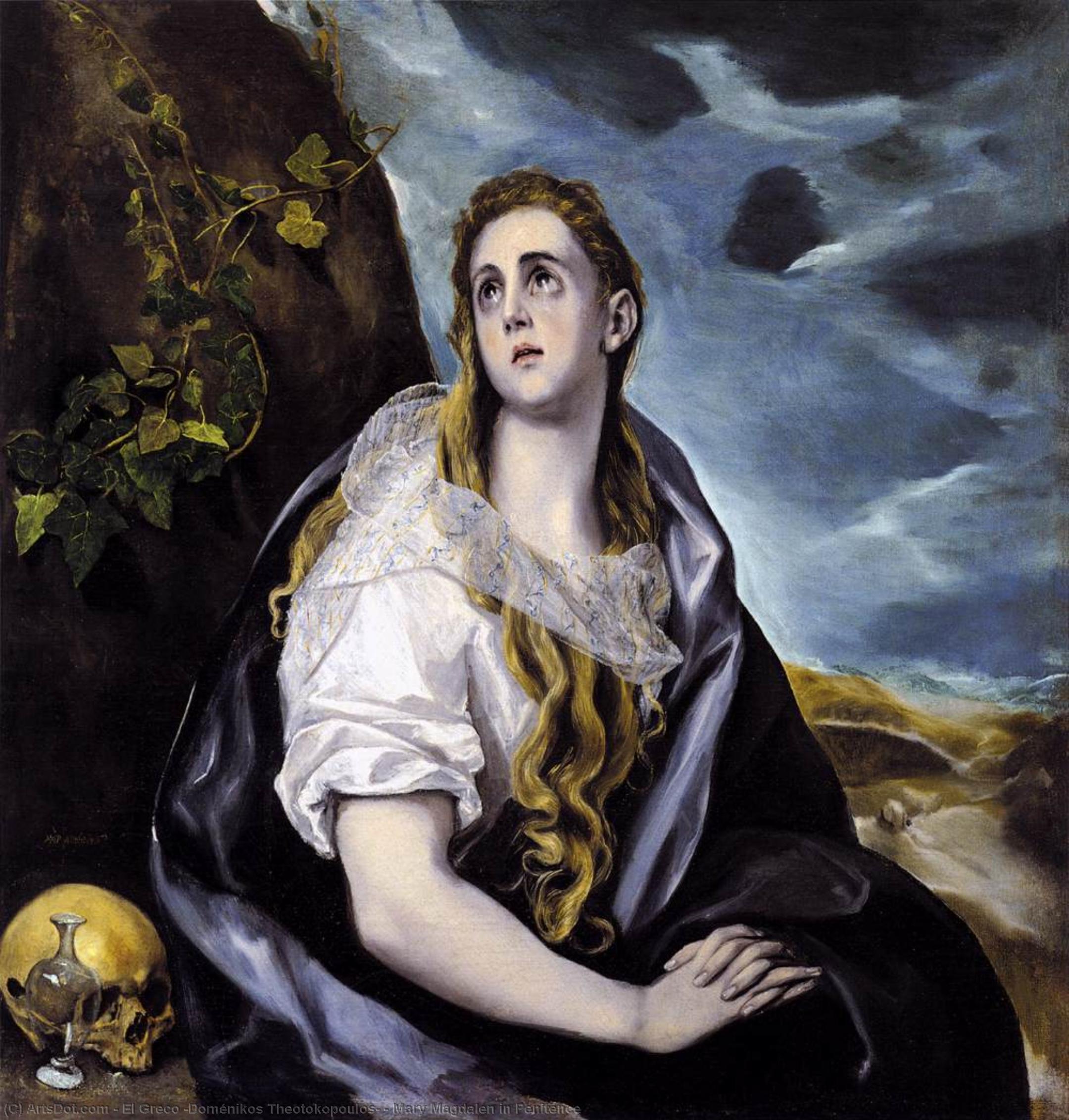 María Magdalena En Penitencia — El Greco