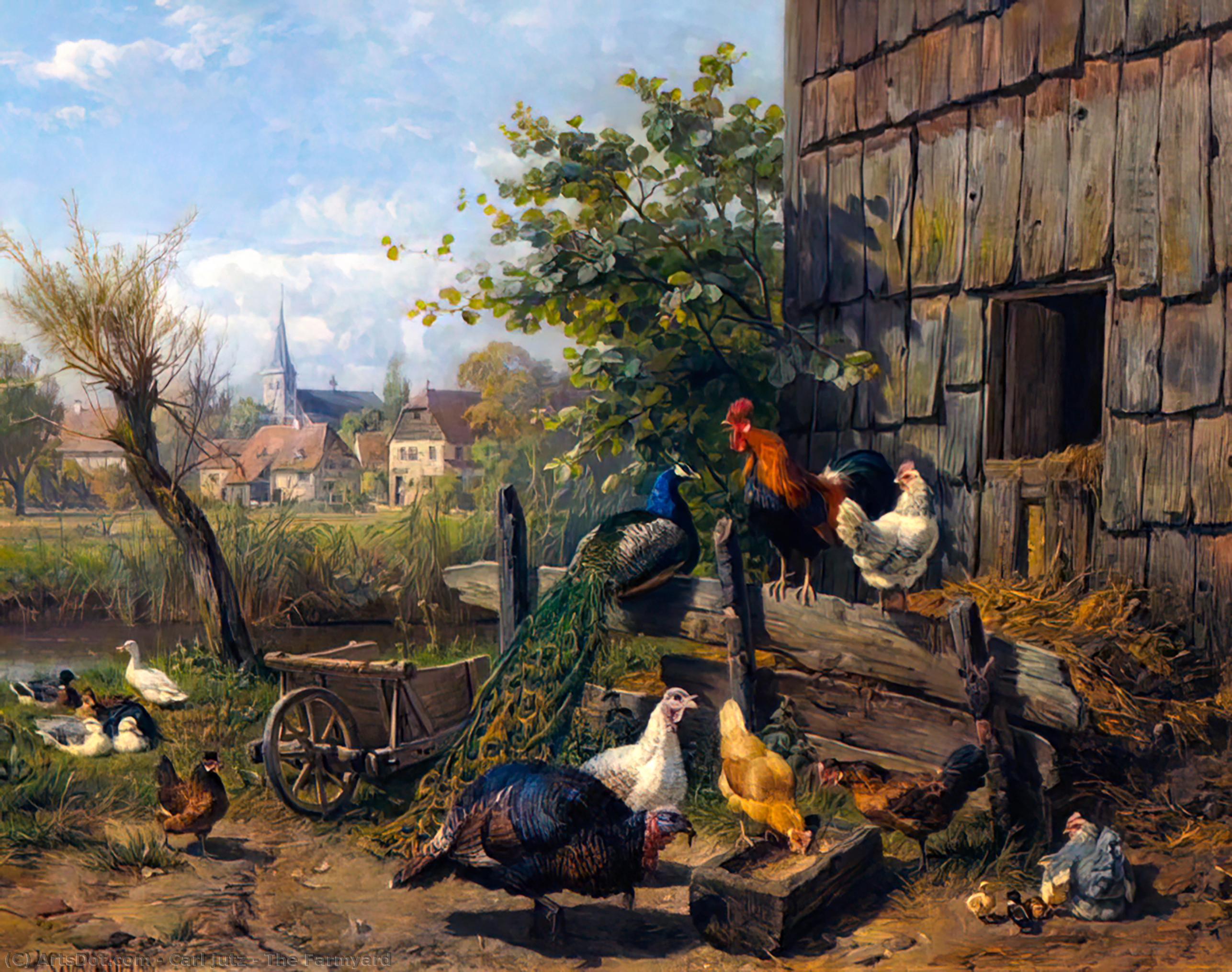 The Farmyard — Carl Jutz