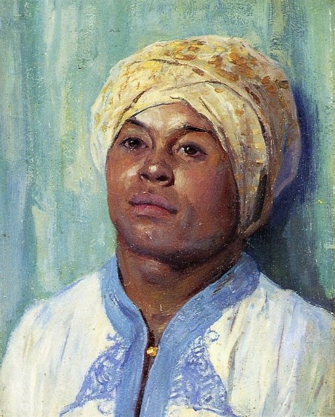 Portrait Of An Algerian, (1900) — Guy Rose