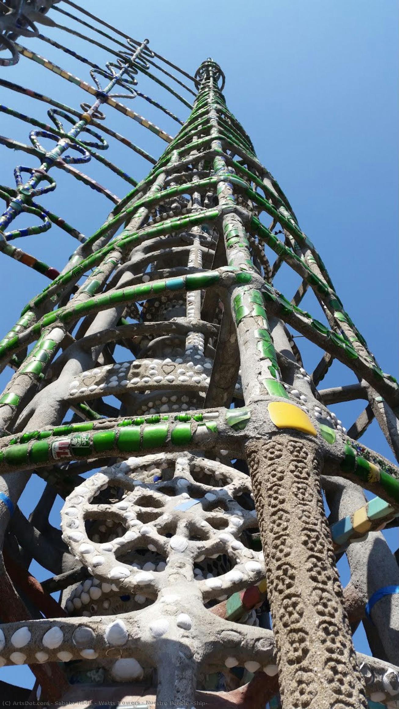 Watts Towers / Nuestro Pueblo (ship — Sabato Rodia