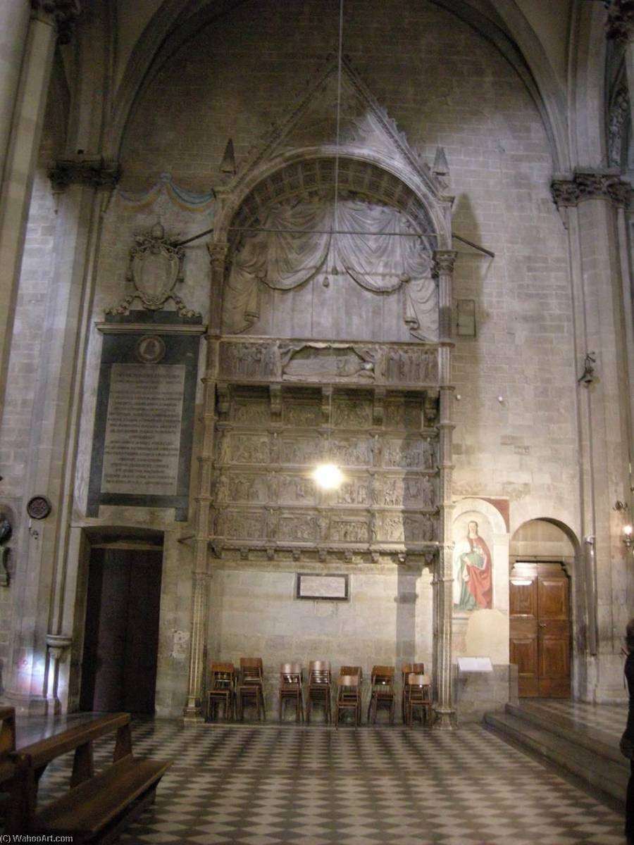 Monument To Bishop Guido Tarlati — Agnolo Di Ventura