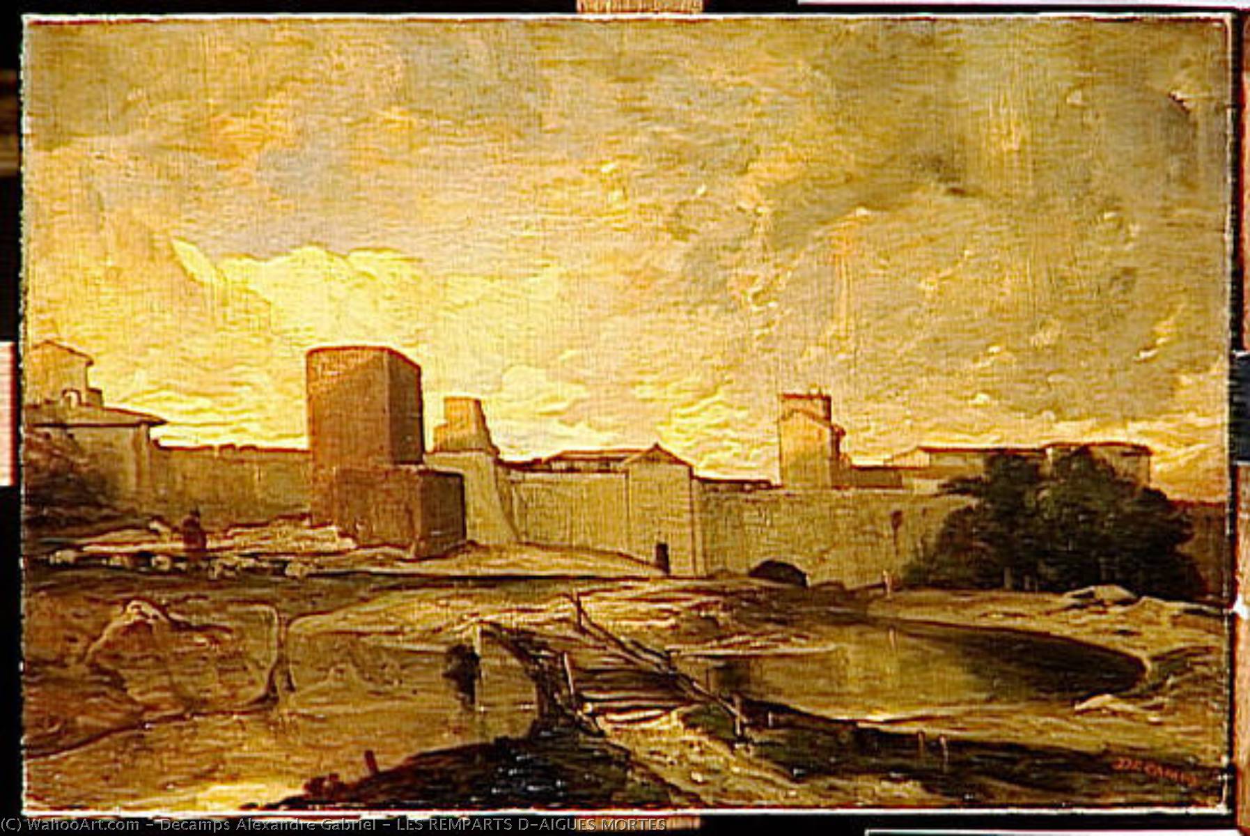 Les Remparts D'aigues Mortes — Александер Габријел Декамп