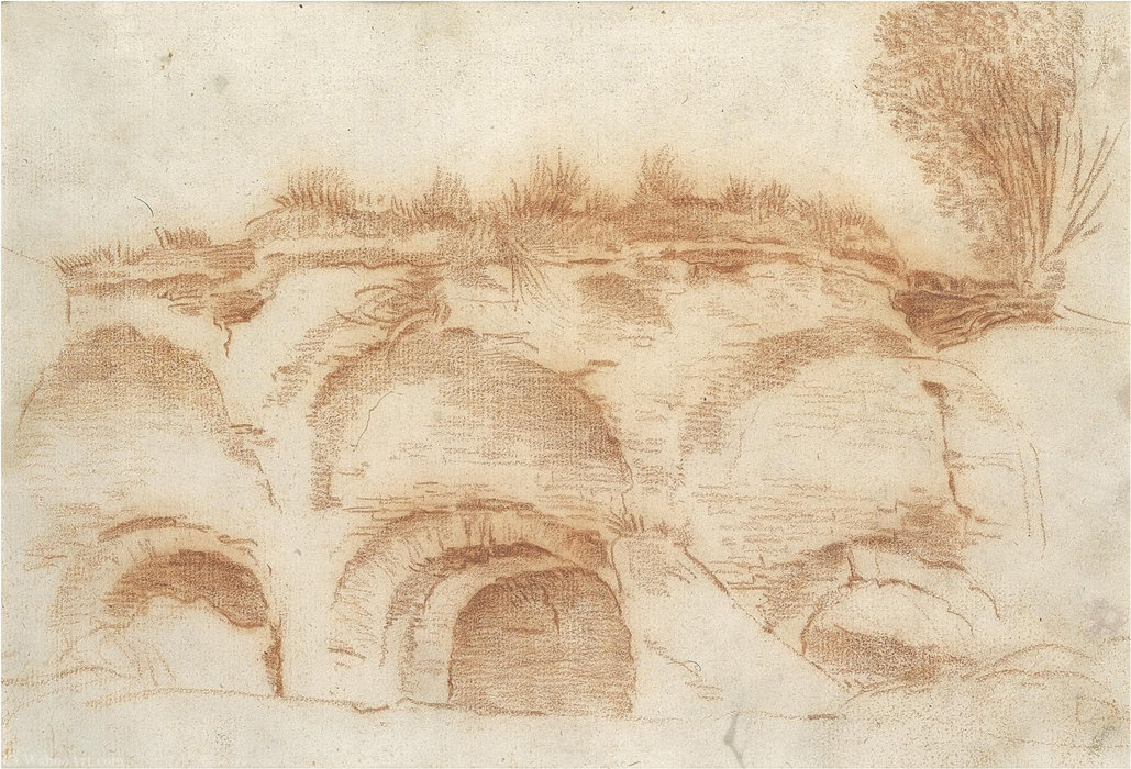 Rched Roman Ruins At Pozzuoli — Aniello Falcone
