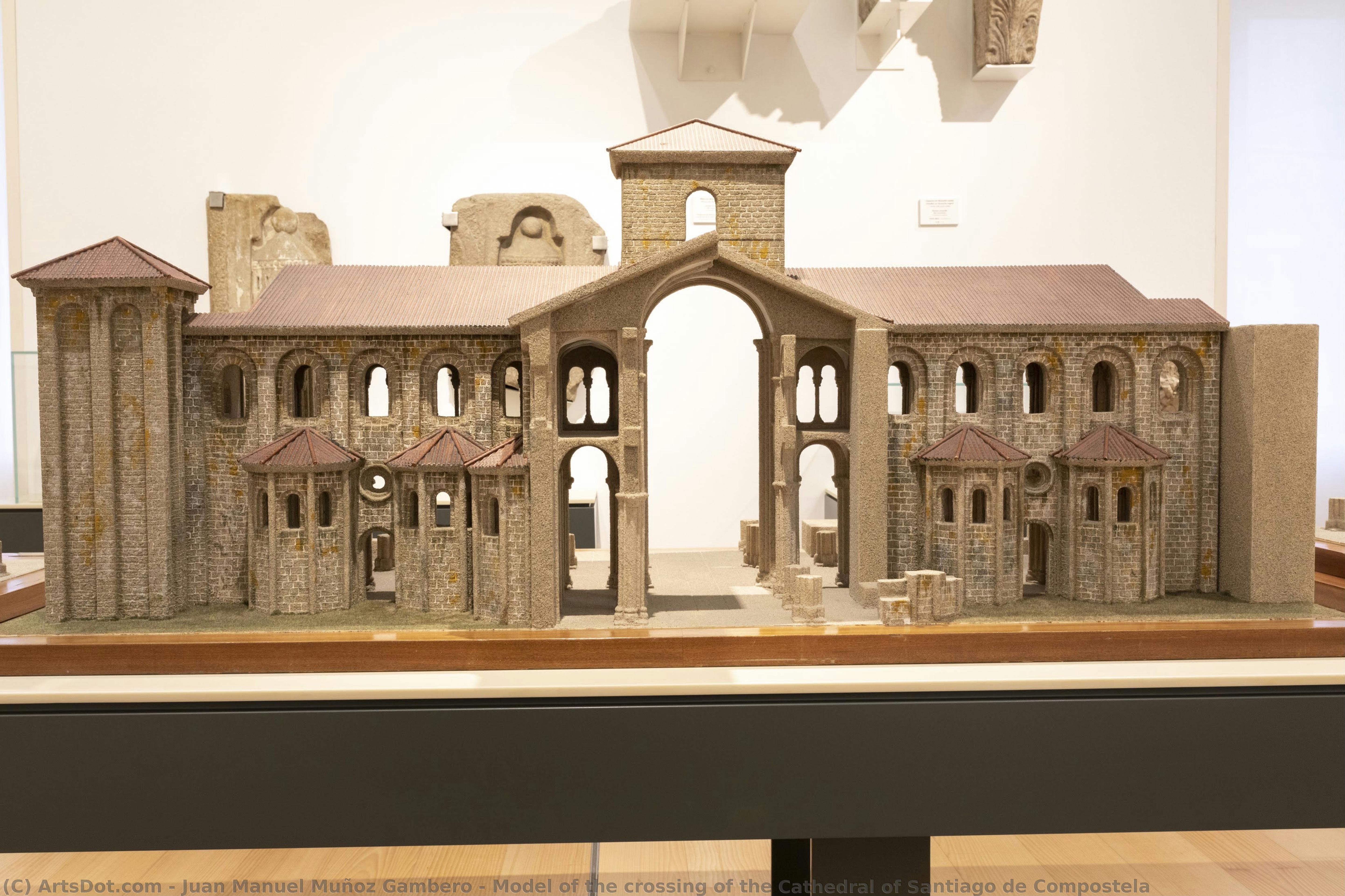 Model Of The Crossing Of The Cathedral Of Santiago De Compostela — Juan Manuel Muñoz Gambero