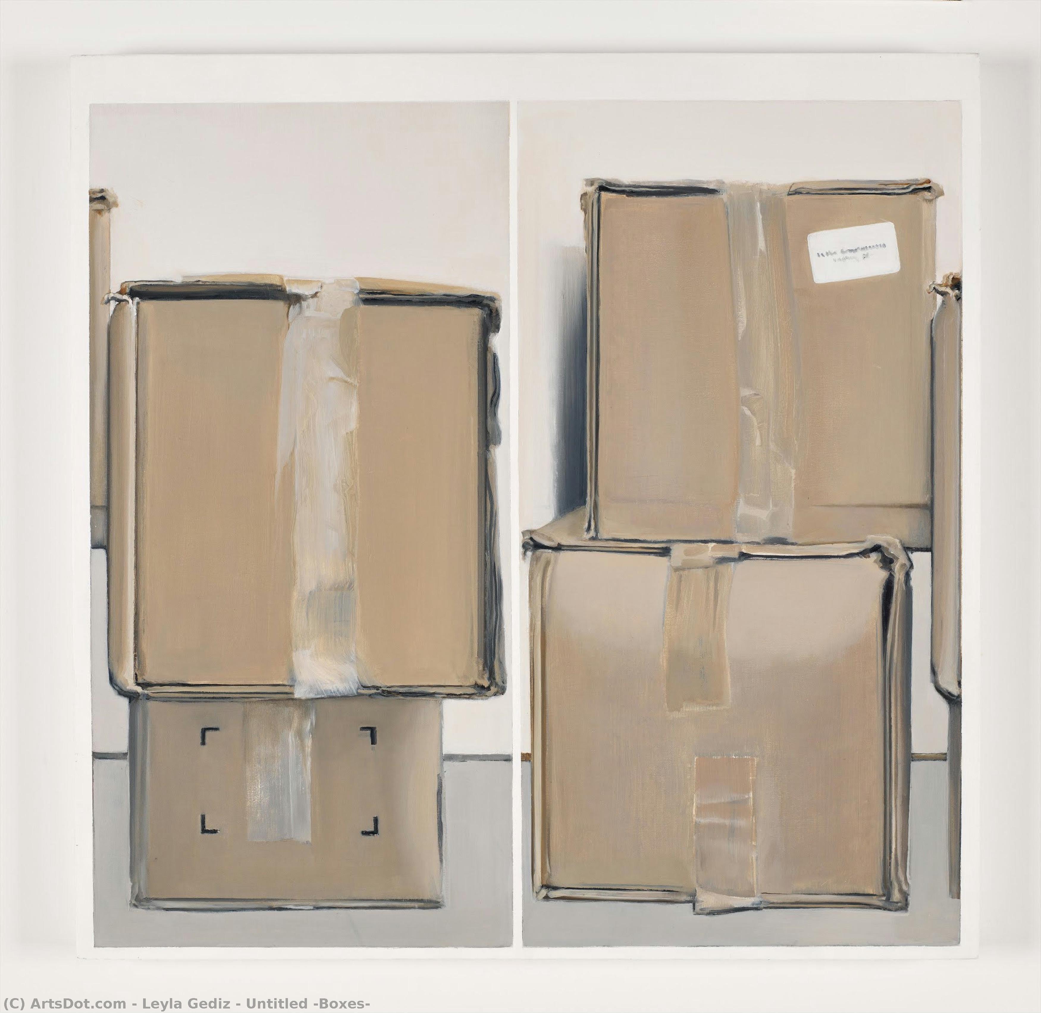 Untitled (boxes) — Leyla Gediz