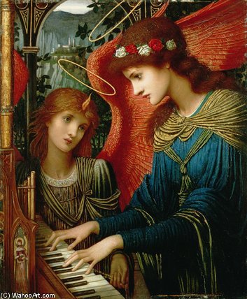 St. Cecilia - — John Melhuish Strudwick