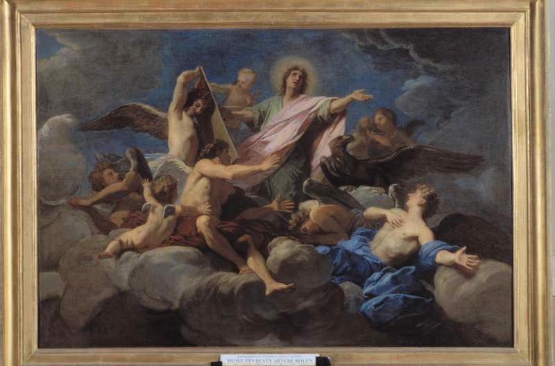 Apothéose De Saint Jean — Jean Baptiste Jouvenet