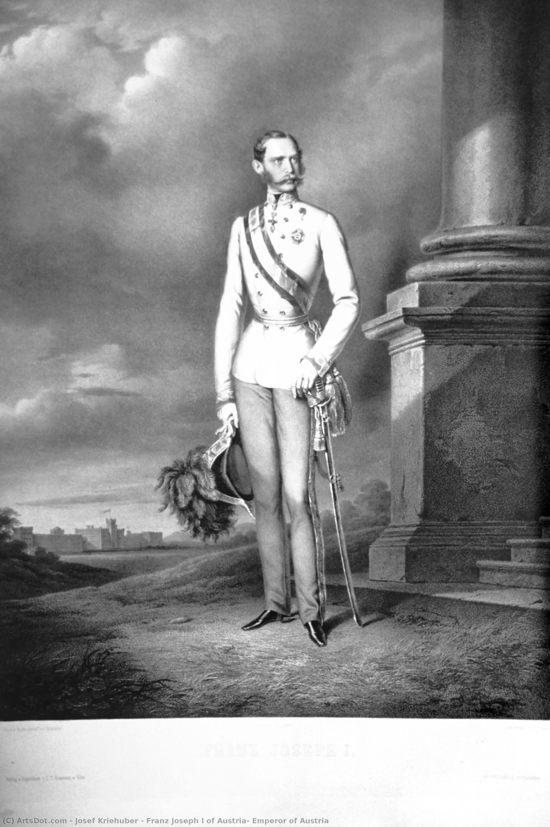 Franz Joseph I Of Austria, Emperor Of Austria — Josef Kriehuber