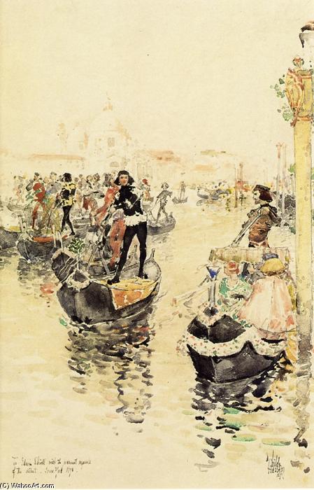 A Venetian Regatta — Frederick Childe Hassam