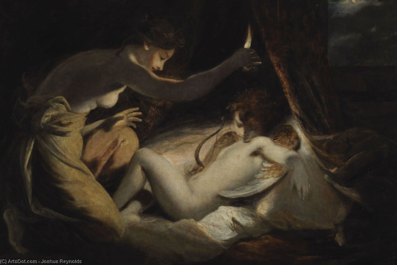 Cupid And Psyche — Sir Joshua Reynolds