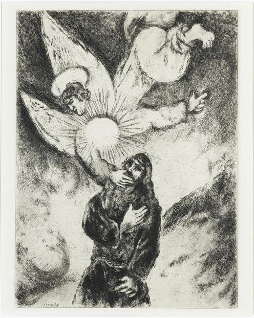Jeremías Recibe El Don De La Profecía — Marc Chagall