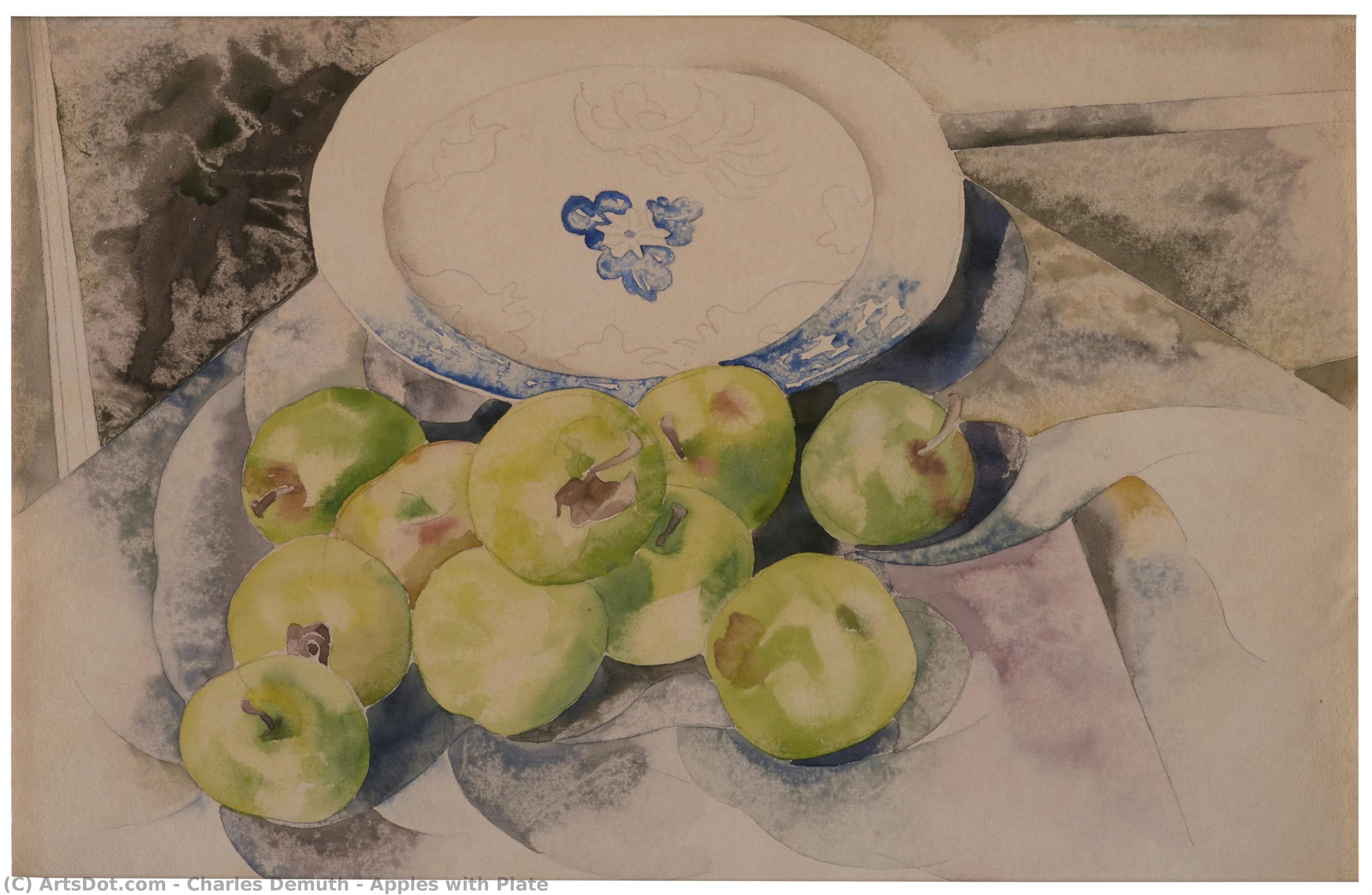 Apples With Plate — Чарльз Демут