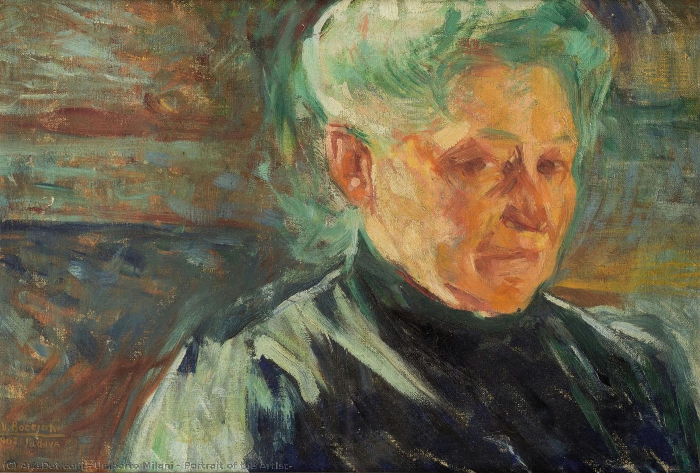 Portrait Of The Artist — Umberto Milani