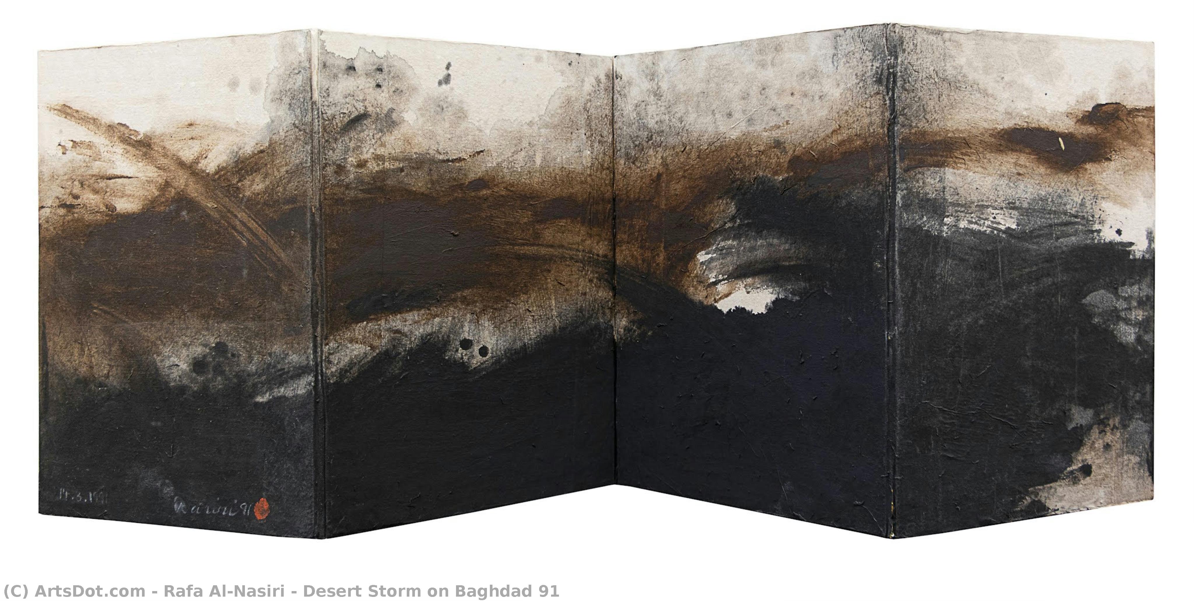 Desert Storm On Baghdad 91 — Rafa Al-nasiri