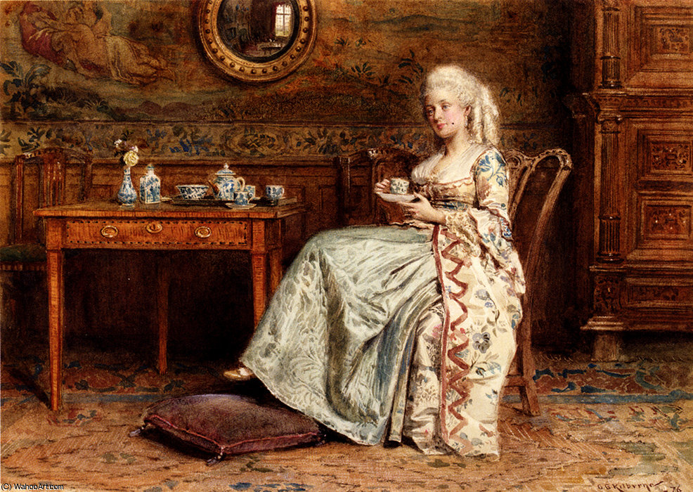 Taking Tea — Джордж Гудвин Килберн