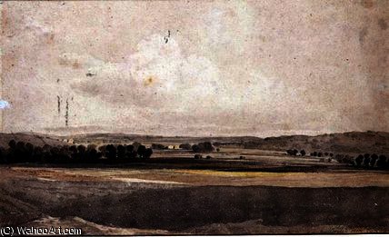 Near Handborough, Oxon — John Varley I (the Older)