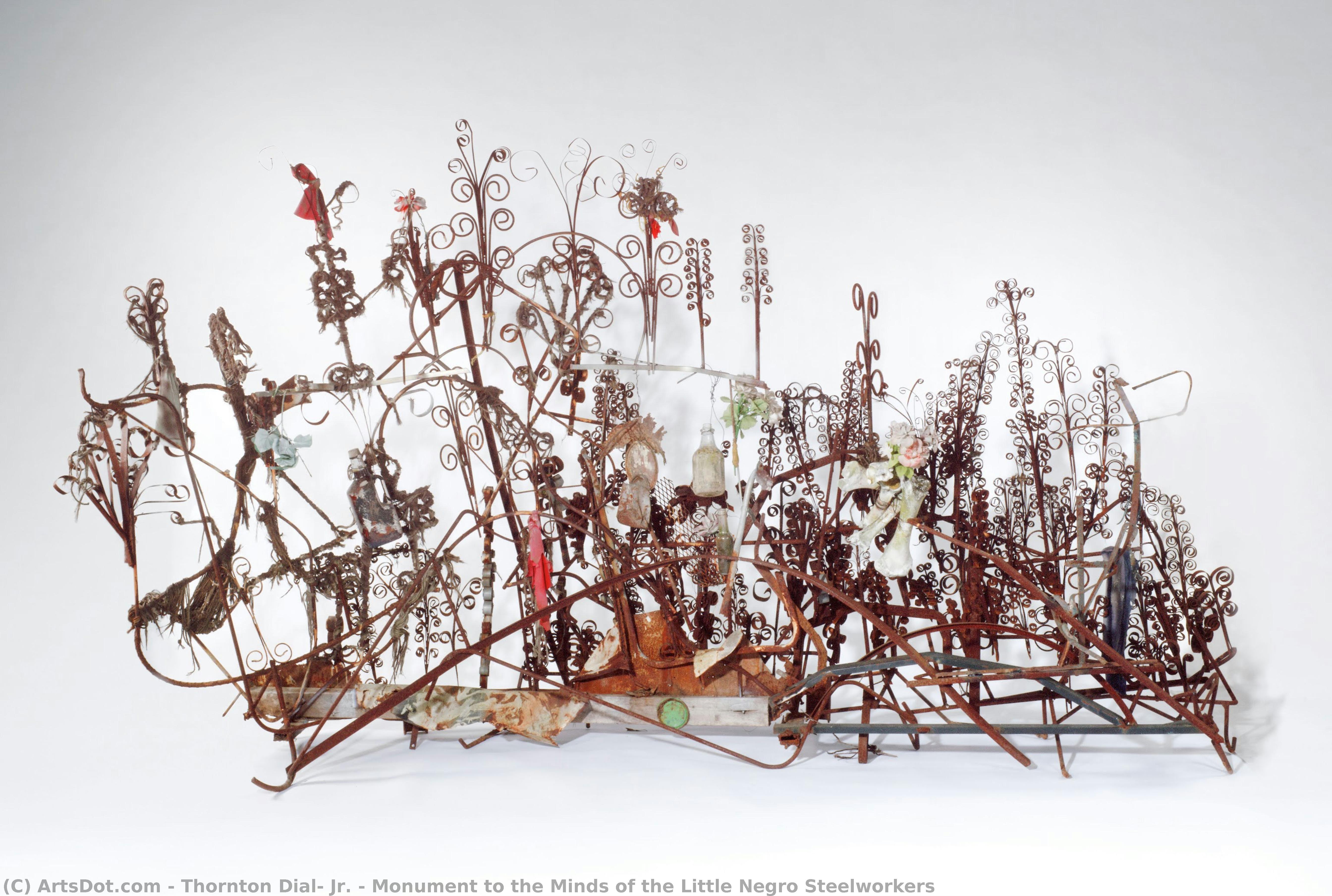 Monument To The Minds Of The Little Negro Steelworkers — Thornton Dial, Jr.