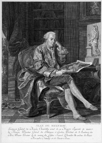 Bildnis Jean De Betzkoy (after Alexander Roslin) — Nicolas Gabriel Dupuis