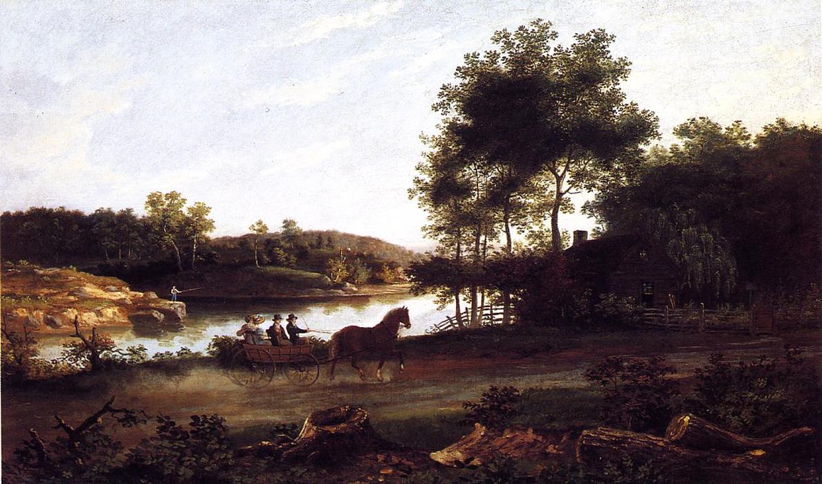 The Carriage Ride Home — Thomas Birch