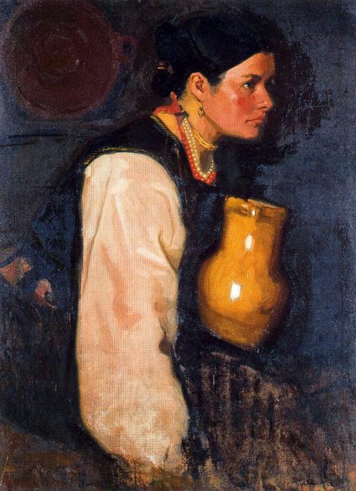 Una Segoviana — Francisco Gutiérrez Cossio (pancho Gutierrez Cossio)