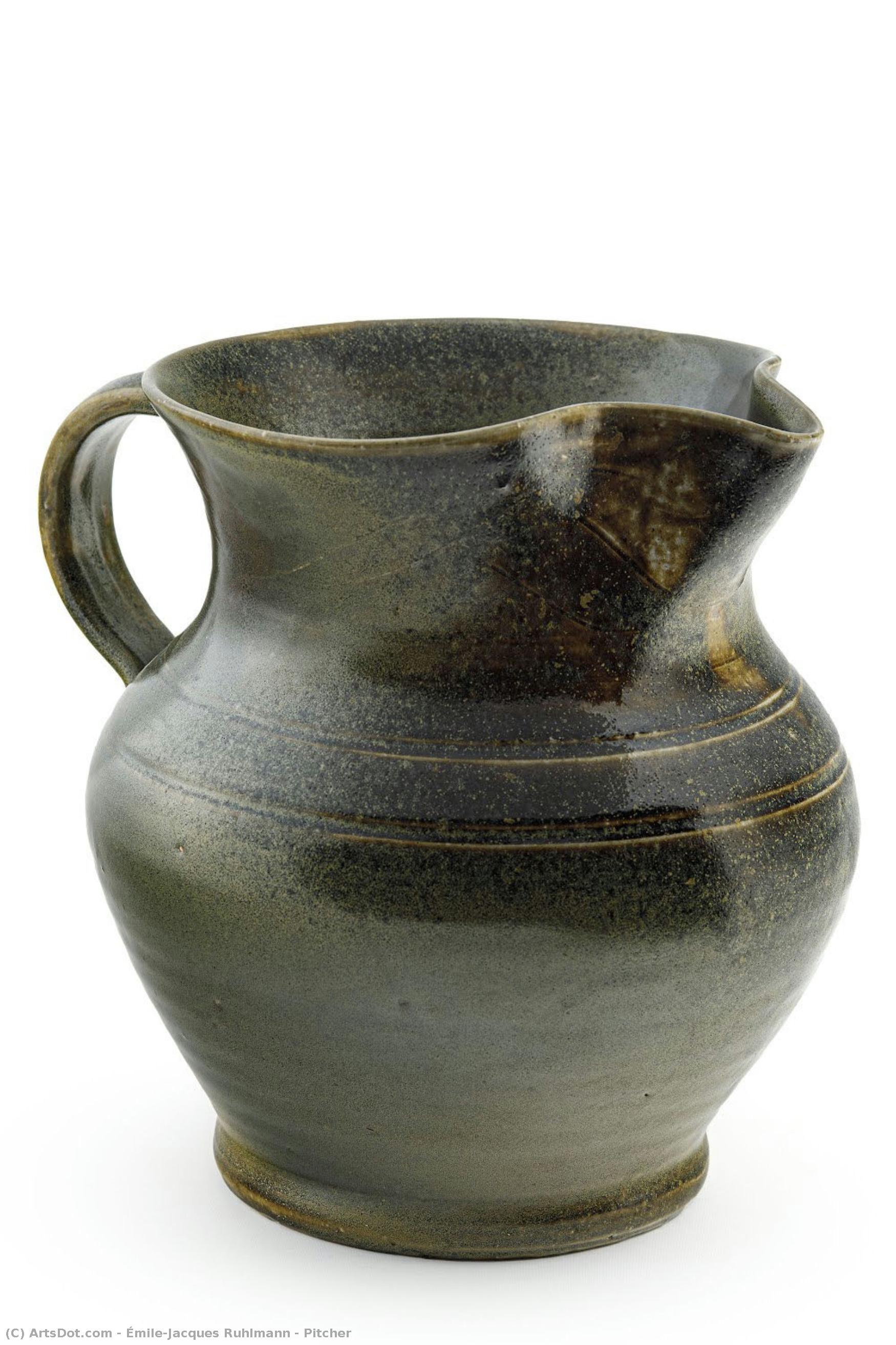 Pitcher — Émile-jacques Ruhlmann