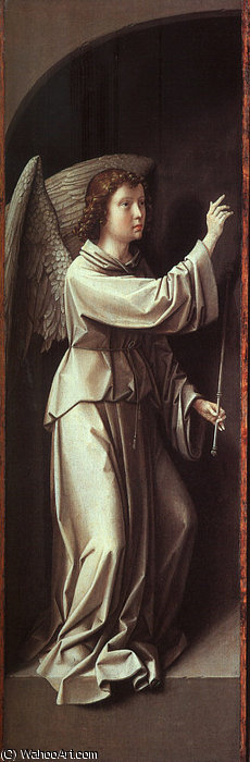 The Angel Of The Annunciation, Originally Outer-lef — Gerard David