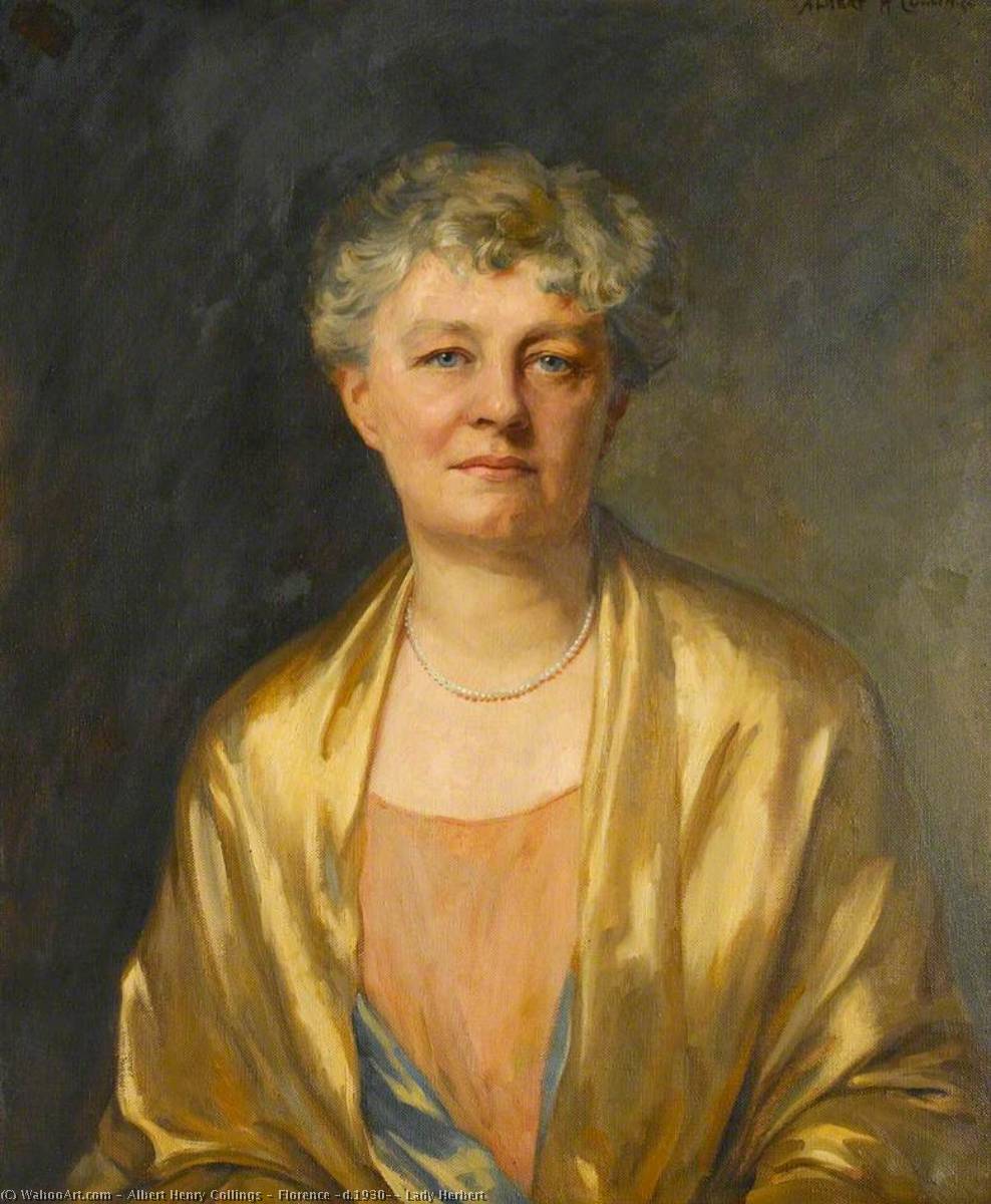 Florence (d.1930), Lady Herbert — Albert Henry Collings