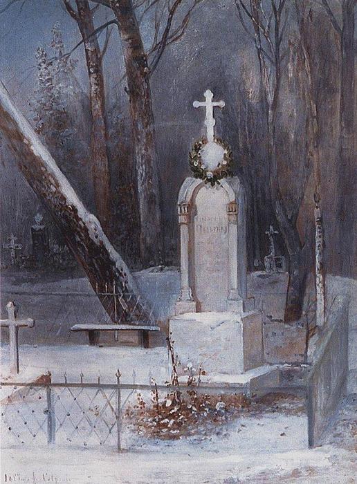 Grave — Aleksey Savrasov