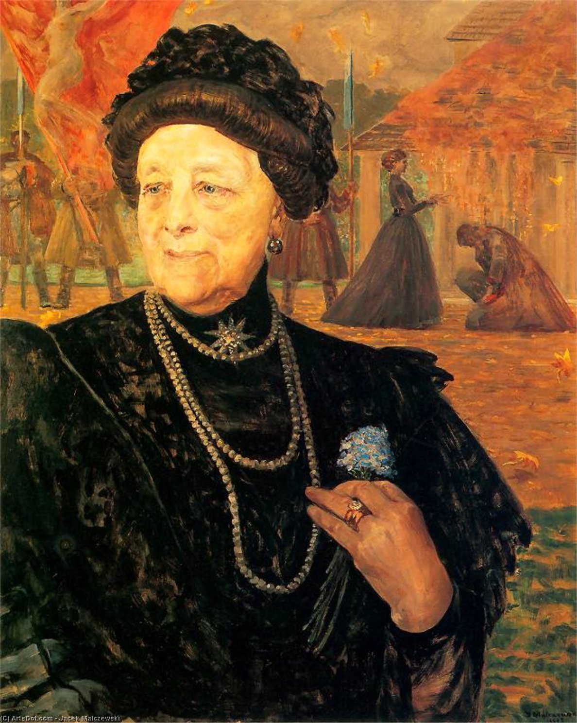 Portrait Of A Mother In Law - Mary Gralewski — Јачек Малчевски