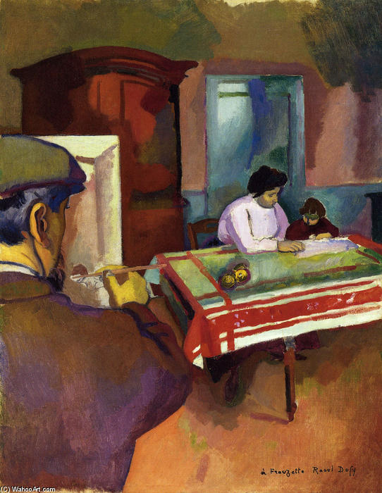 Frouzette And Her Father — Raoul Dufy