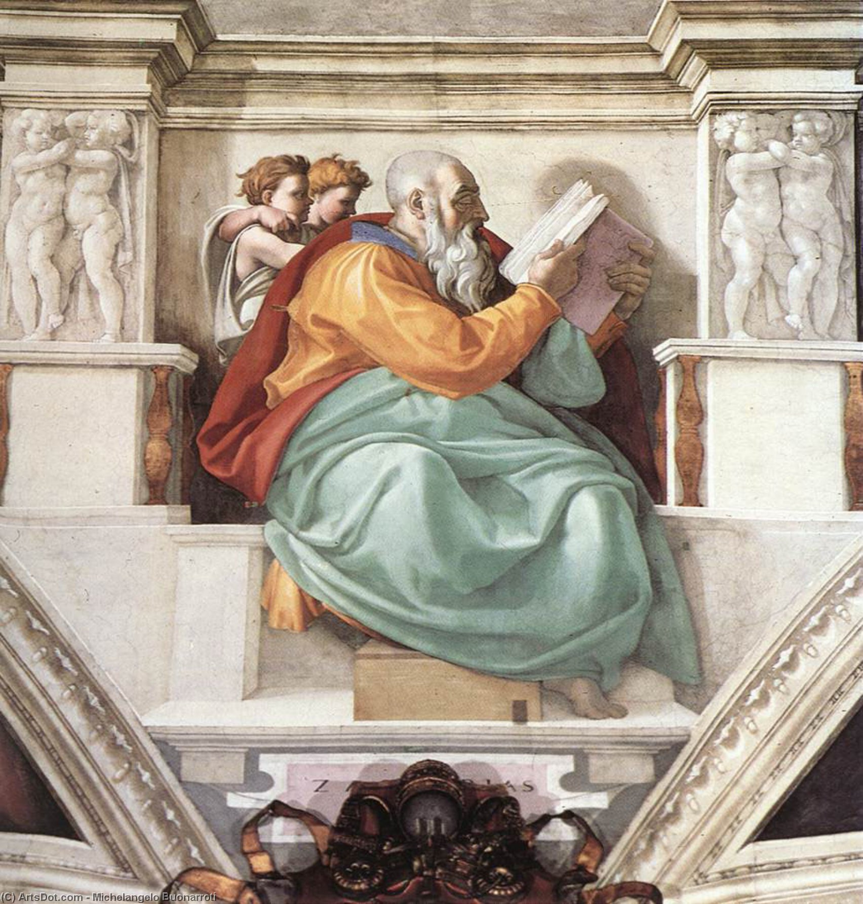 Zechariah — Michelangelo Buonarroti