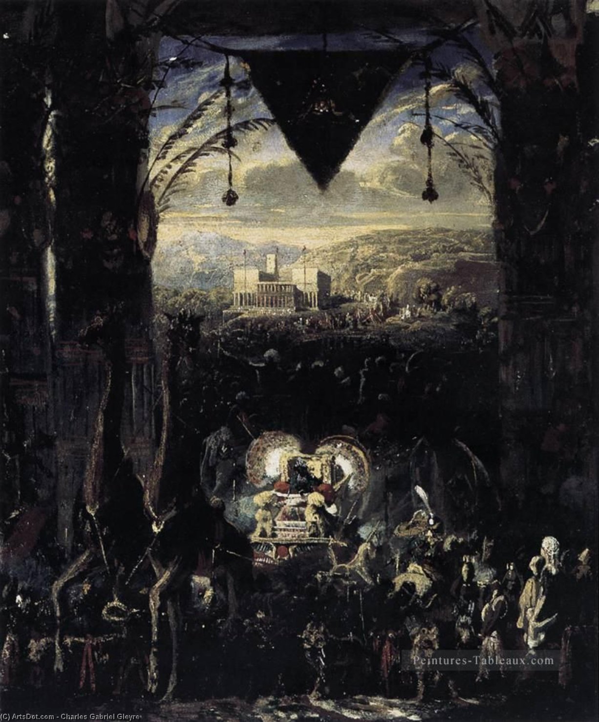 The Queen Of Sheba — Charles Gabriel Gleyre