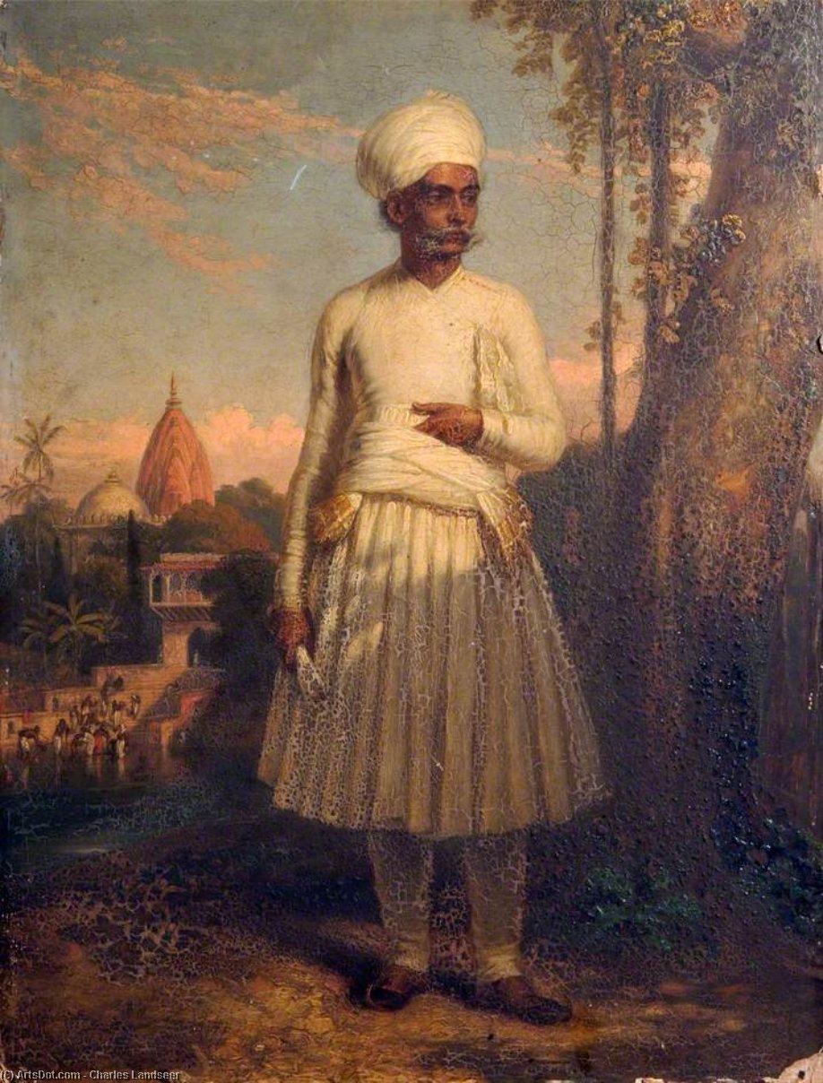 Samuldass Dessaye Of Neriad In Guzerat — Charles Landseer
