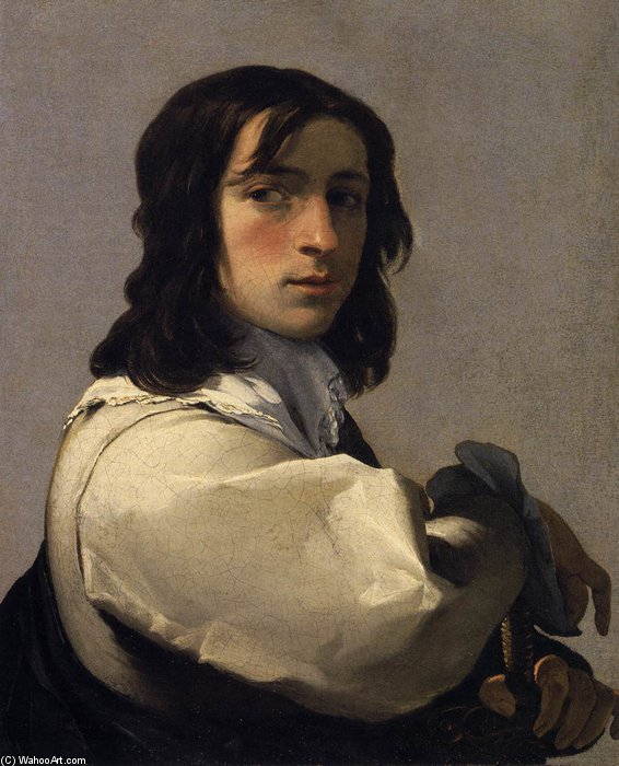 Portrait Of A Young Man — Eustache Le Sueur (lesueur)