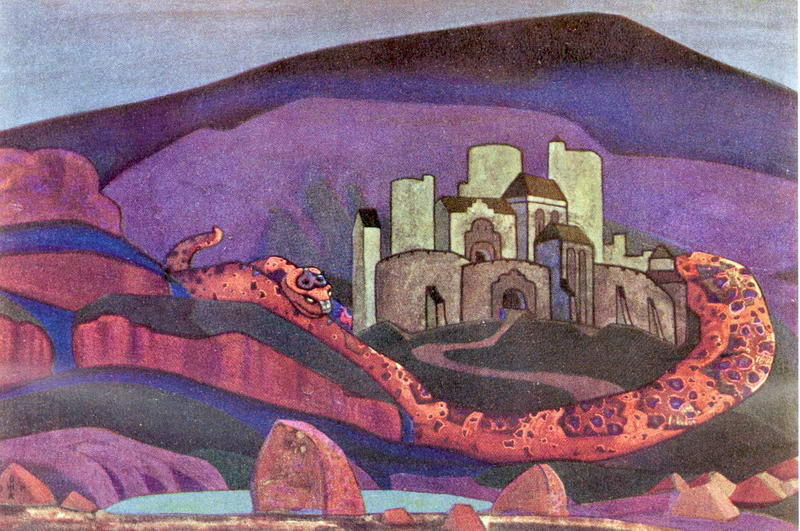 The Doomed City — Nikolai Konstantinowitsch Roerich