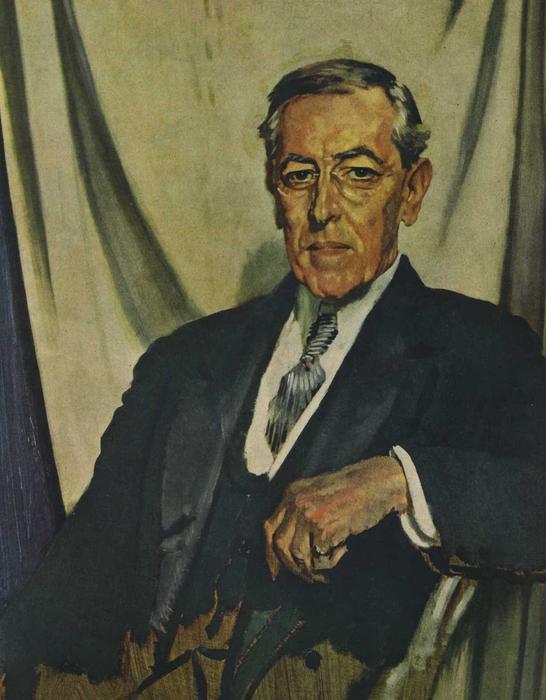 Woodrow Wilson — Sir William Newenham Montague Orpen
