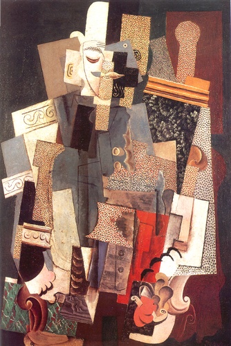 Man In A Bowler Hat, Seated In An Armchair — Pablo Picasso