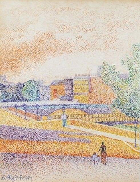 View Of Paris — Albert Dubois Pillet