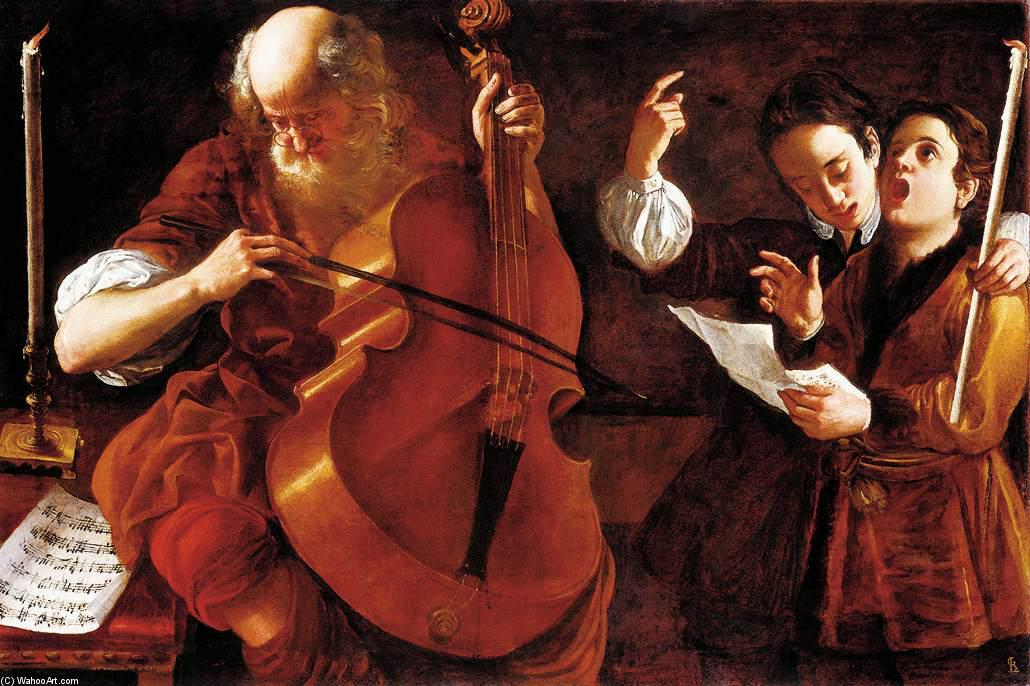 Concert With Two Singers — Giovanni Domenico Lombardi