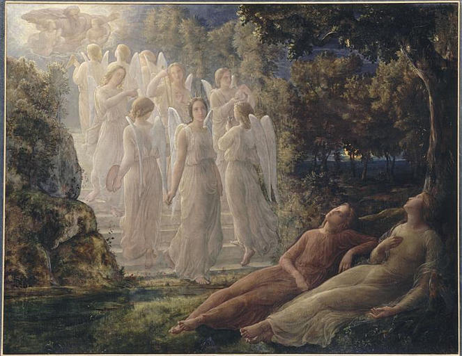 L'echelle D'or — Anne François Louis Janmot