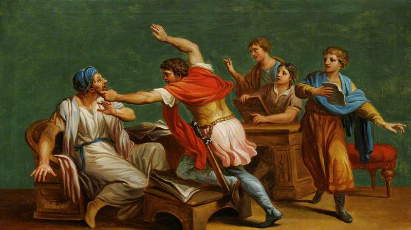 An Unidentified Classical Subject A Fight — Antonio Zucchi