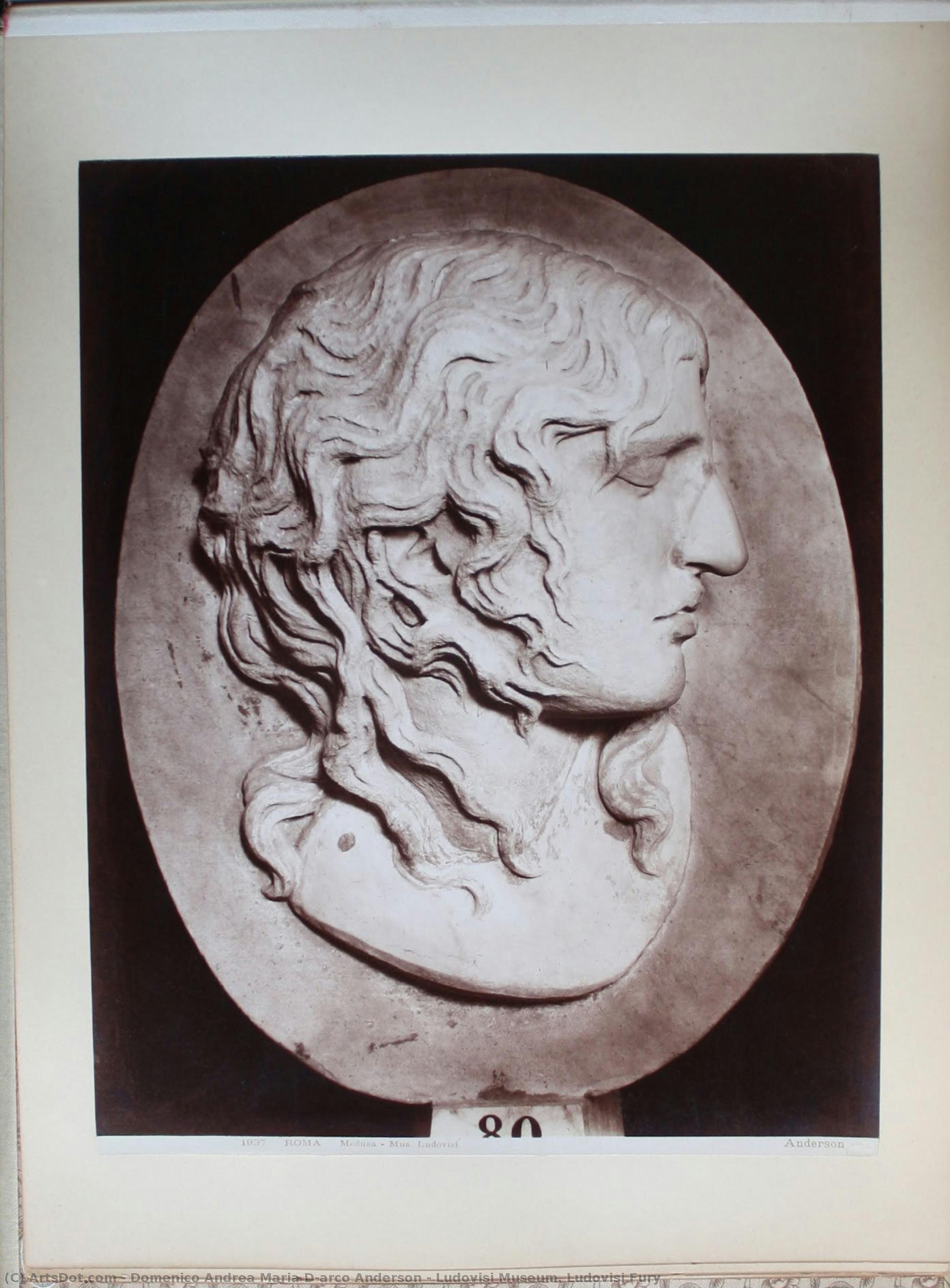 Ludovisi Museum. Ludovisi Fury — Domenico Andrea Maria D'arco Anderson