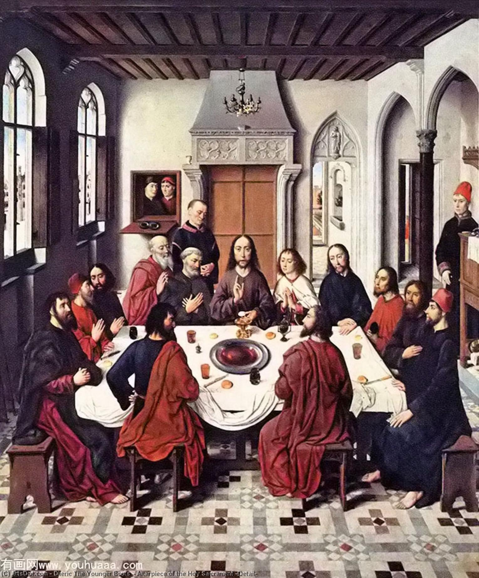 Altarpiece Of The Holy Sacrament (detail) — Dieric Bouts Der Jüngere