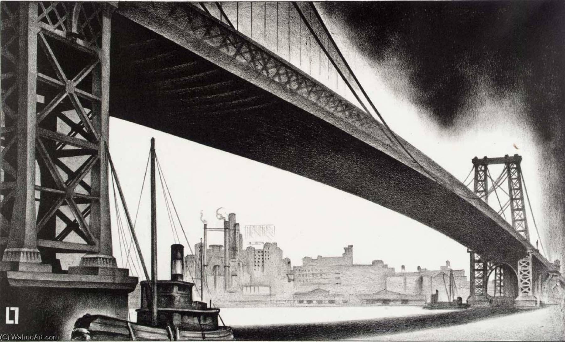 Williamsburg Bridge — Louis Lozowick