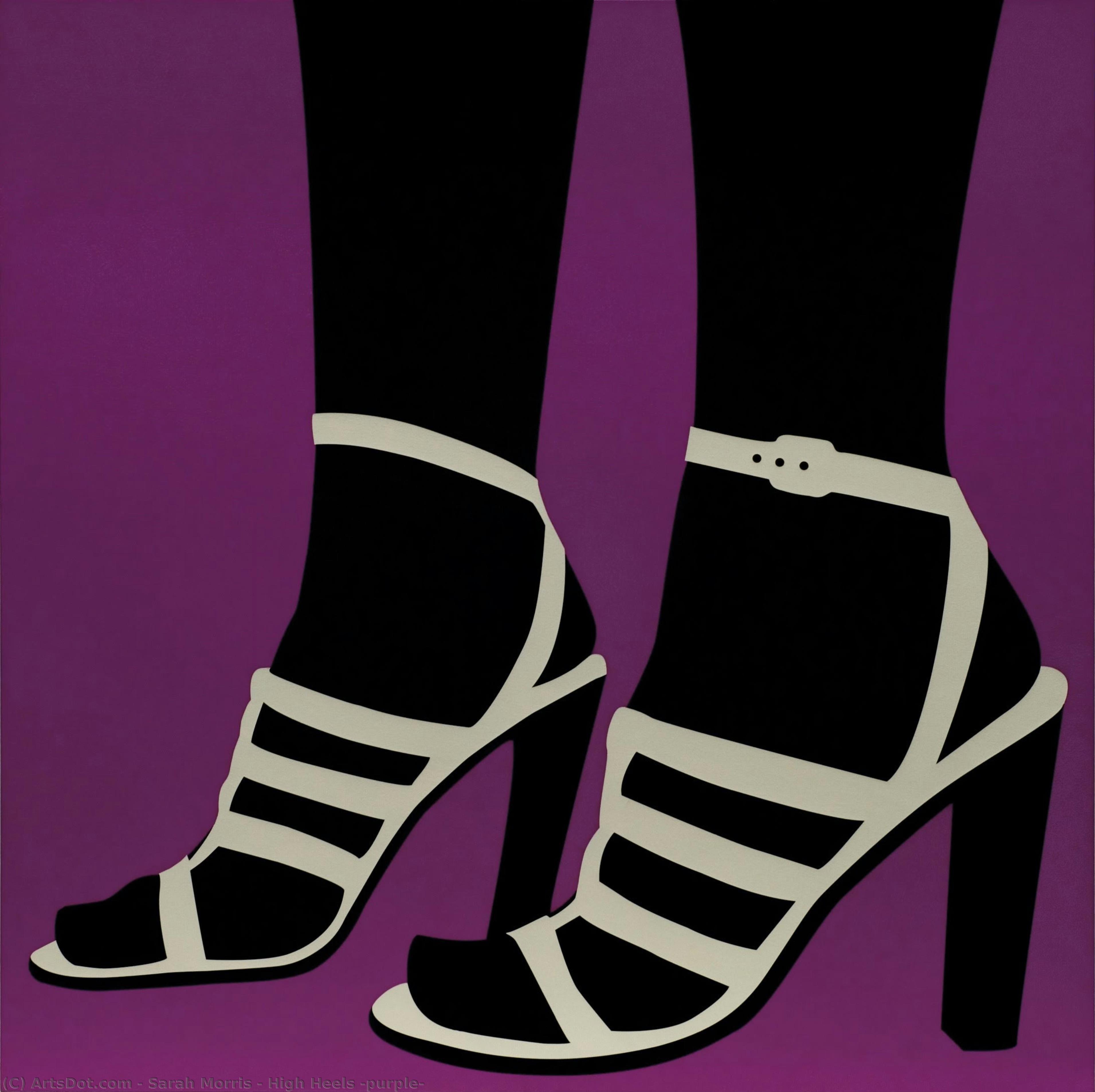 High Heels (purple) — Sarah Morris
