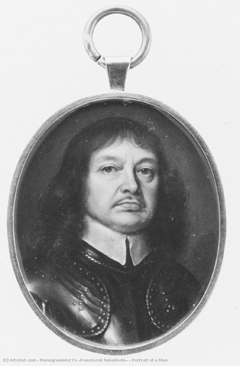 Portrait Of A Man — Monogrammist Fs (franciszek Smiadecki?)