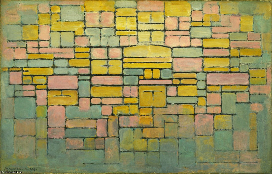 Tableau No. 2 Composition No. V — Piet Mondrijan