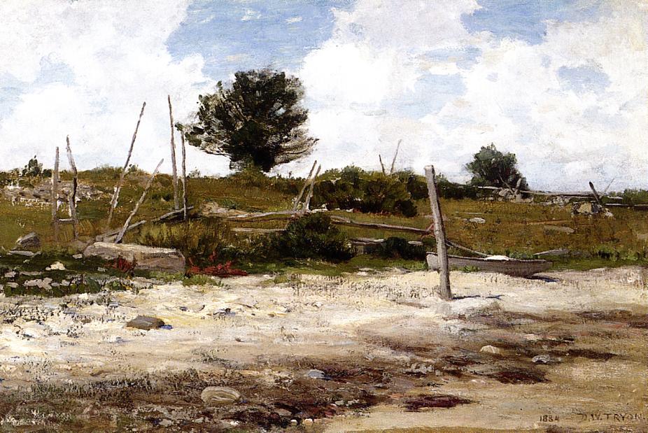 Coastal Landscape — Dwight William Tryon